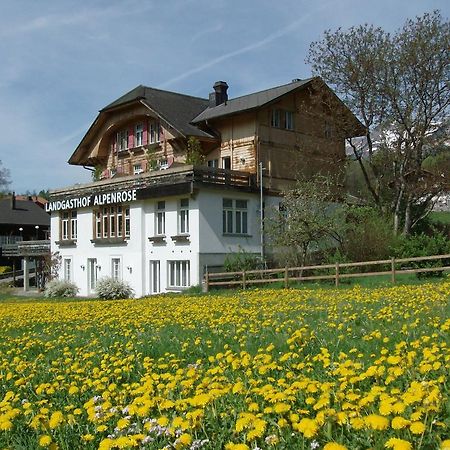 Hotel Alpenrose Beim Ballenberg Hofstetten bei Brienz Bagian luar foto