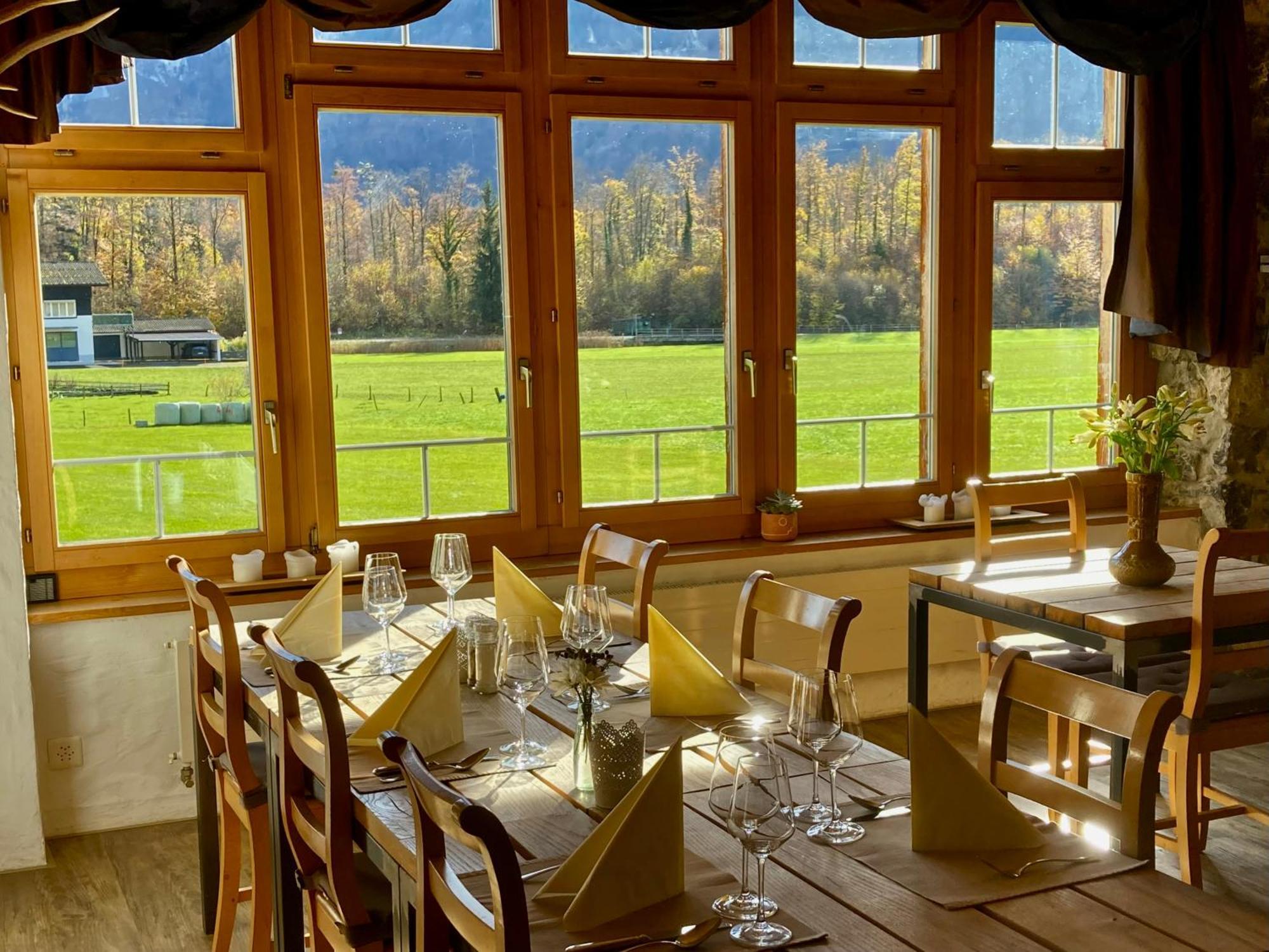 Hotel Alpenrose Beim Ballenberg Hofstetten bei Brienz Bagian luar foto